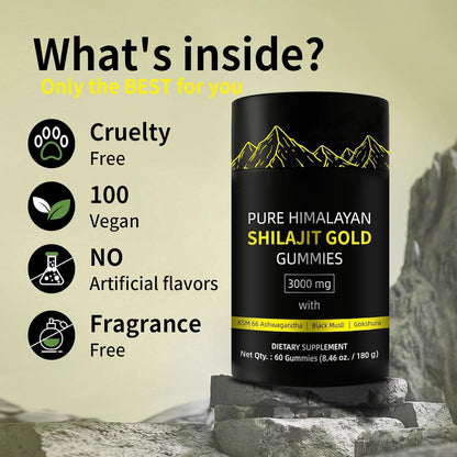 Pure Himalayan Shilajit Gold Gummies